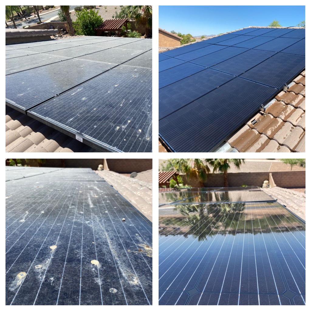 solar panel cleaning services