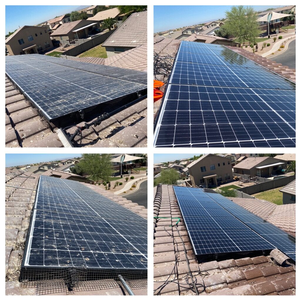 solar panel cleaning services