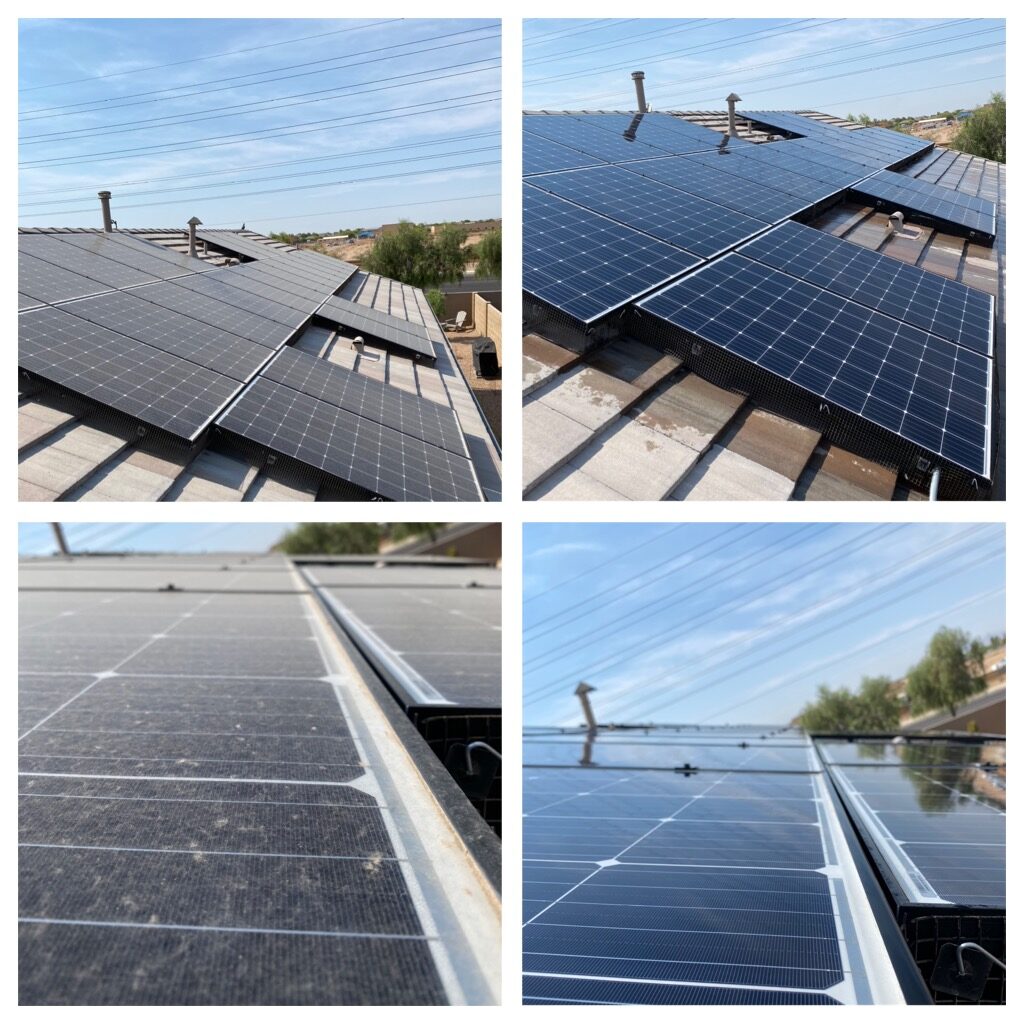 solar panel cleaning services