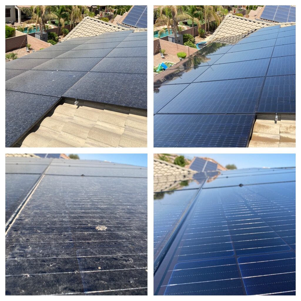 solar panel cleaning services