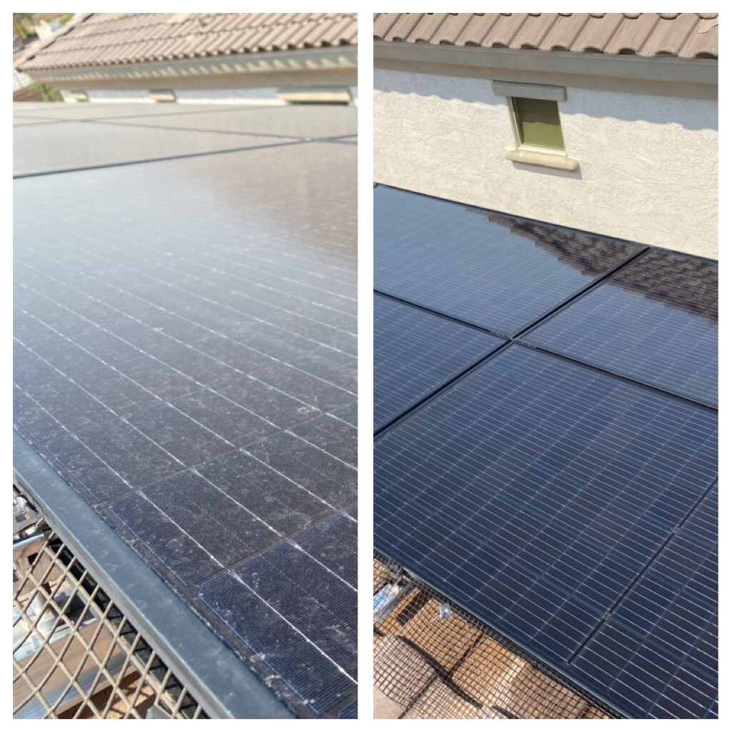 solar panel cleaning services